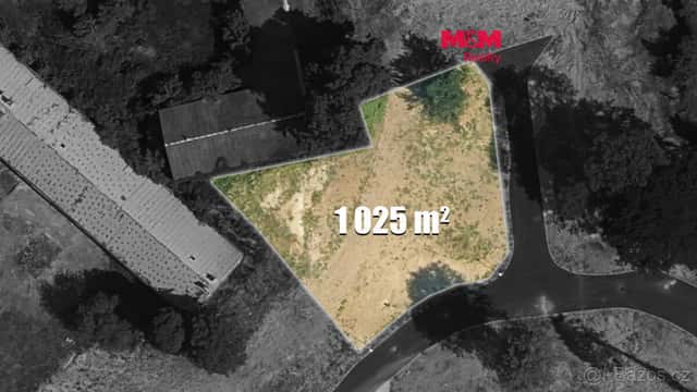 Prodej pozemku k bydlení, 1025 m², Podhořany u Ronova, okres Chrudim