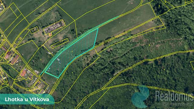 Trvalý travní porost a ostatní plocha 2776 m² – Lhotka u Vít, okres Opava