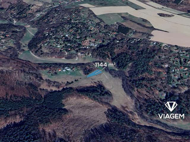 Pole 1 144 m², okres Prostějov