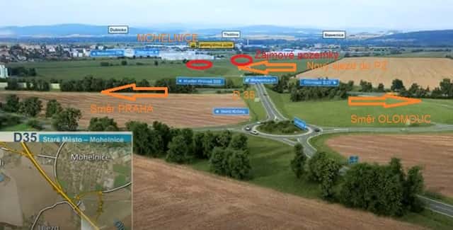 Prodej komerčních pozemků v průmyslové zóně, Mohelnice, okres Šumperk