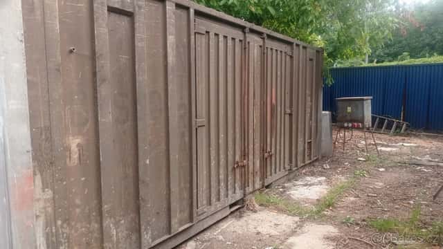 Kontejner 6 x 2,5 m, okres Brno-město
