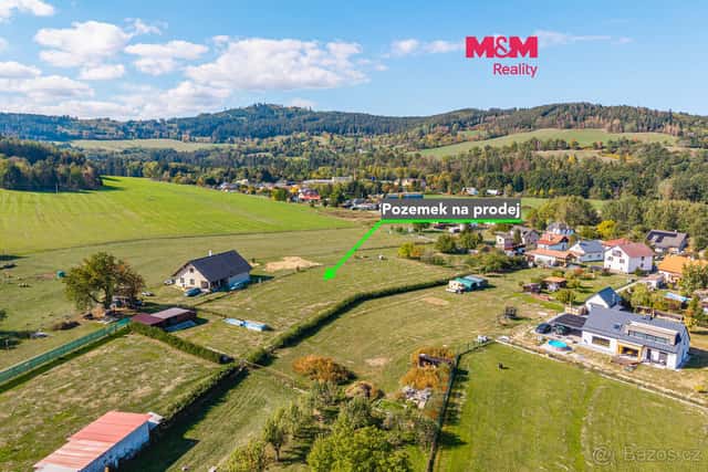 Prodej pozemku k bydlení, 4010 m², Dlouhá Ves, okres Klatovy