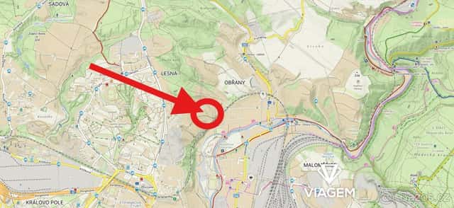 Zahrada 1 097 m², okres Brno-město