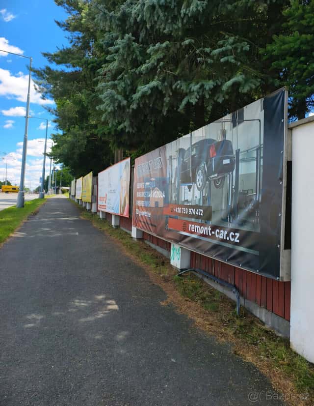 Pronájem reklamní plochy Plzeň, ulice Rokycanská, 35 m2, okres Plzeň-město