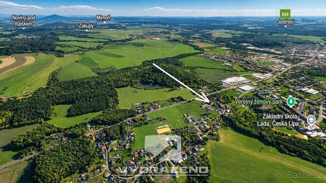 Pozemek (1.517 m2) - Česká Lípa, okres Česká Lípa