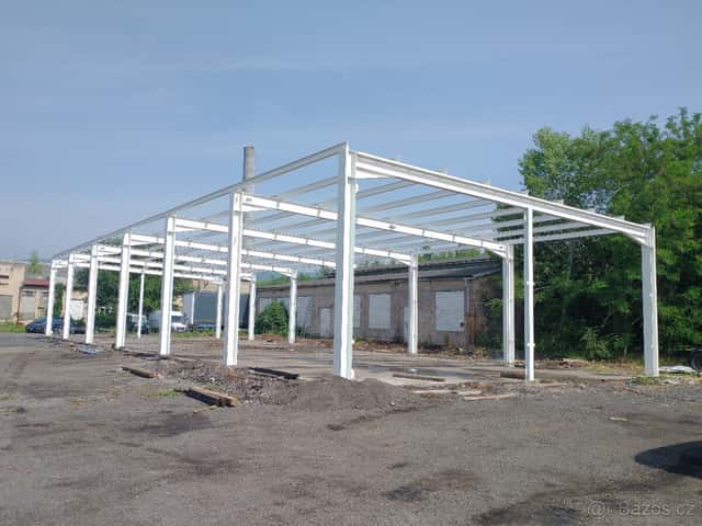 OCELOVÁ HALA 12,5X36X5m 2. sněhové pásmo, pultová, okres Ústí nad Labem