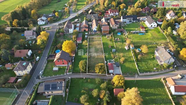 Prodej pozemku určeného k výstavbě rodinného domu, okres Děčín