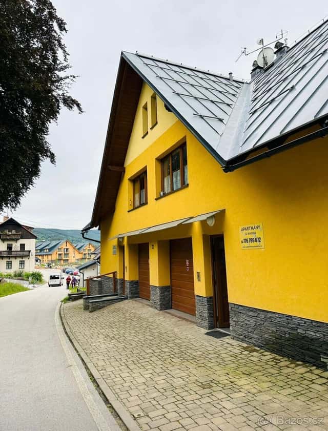 Pronájem bytu apartmánu 2+KK 36m2 Vítkovice v Krkonoších, okres Semily