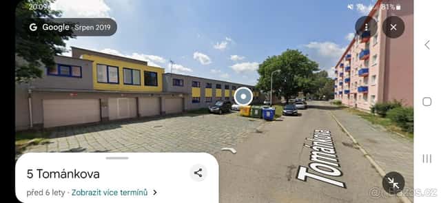Garáž Tománkova Přerov PRODEJ, okres Přerov