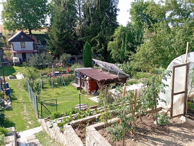 Prodám zahradu s chatkou, okres Český Krumlov