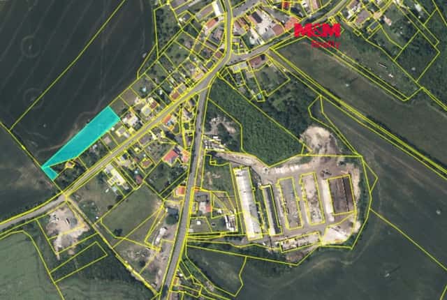 Prodej pole, 2914 m², Teplice-Hudcov, okres Teplice