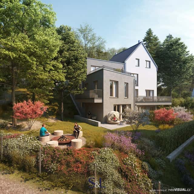 Prodej exkluzivní vily 221 m² se zahradou v prestižní lokali, okres Liberec