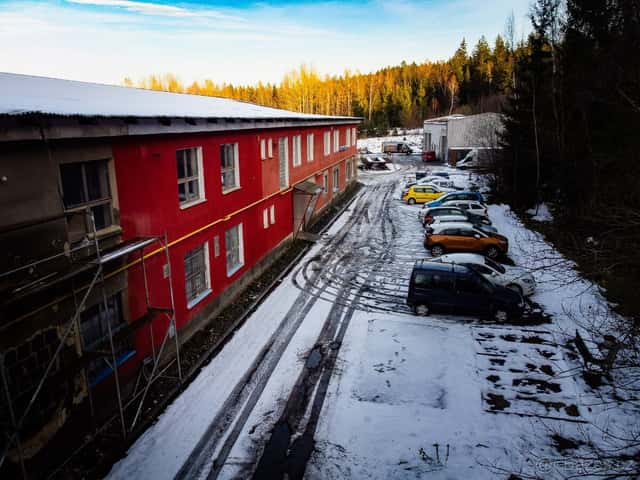 Skladový areál v Nové Vsi nad Nisou, okres Jablonec nad Nisou