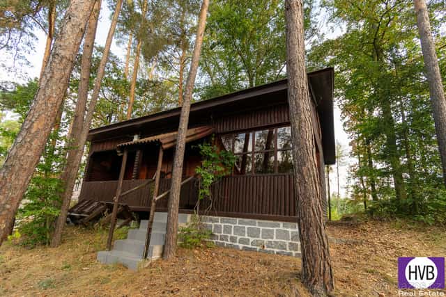 Prodej chaty 2+1, 50 m2, pozemek 228 m2, Lažánky, okr. Strak, okres Strakonice