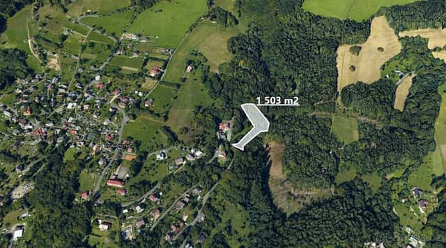 Pole 1 503 m², okres Jablonec nad Nisou