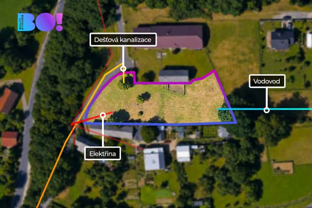 Prodej stavebního pozemku 2 497 m², Ostrava – Stará Plesná, okres Ostrava-město