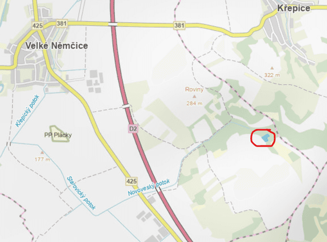 Prodej pozemku 6426m2 Velké Němčice,, okres Břeclav