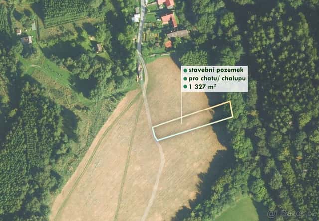 Pozemek, bydlení, prodej, Stará Roveň, Městečko Trnávka, Svi, okres Svitavy