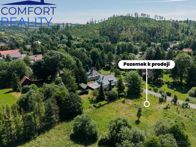 Stavební pozemek se stavebním povolením na apartmánový dům -, okres Bruntál