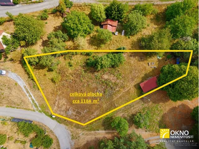 Pěkný pozemek na okraji obce Braníškov, Brno venkov, okres Brno-venkov