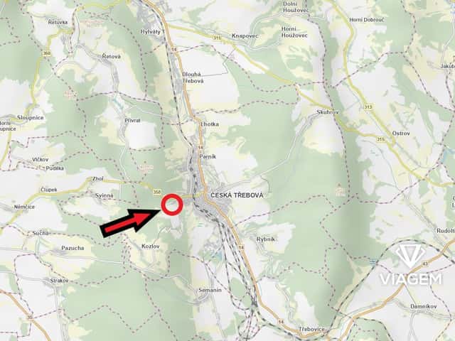 Stavební - bydlení 735 m², okres Ústí nad Orlicí