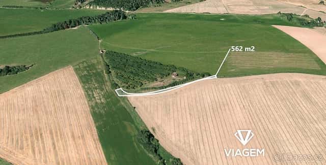 Zahrada 562 m², okres Plzeň-jih