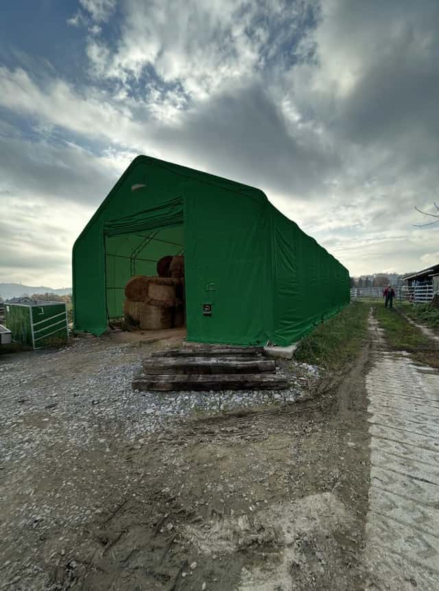 ROZMĚRY HALY (ŠxDxV)9,15 x 12,2 x 6,1 m ROZMĚR VJEZDU (ŠxV)4, okres Šumperk