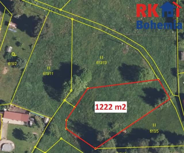Prodej atraktivního stavebního pozemku (1222 m and sup2;) v, okres Trutnov