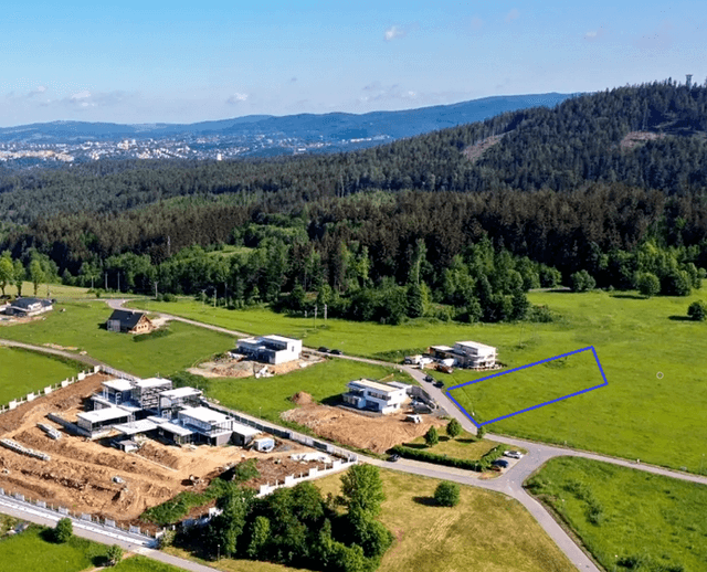 Prodej stavebního pozemku 2198 m² Jeřmanice, okres Liberec