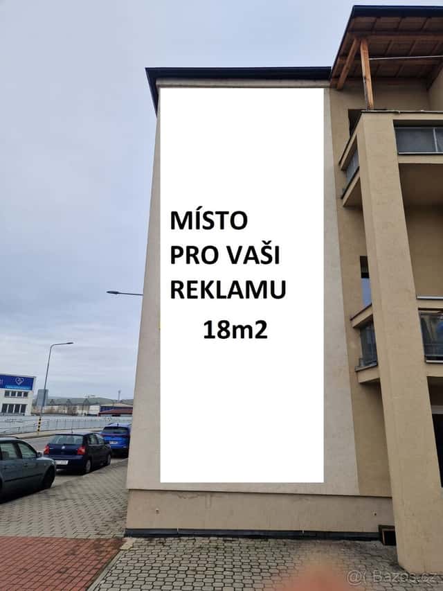 Pronájem reklamní plochy 3x6m České Budějovice, okres České Budějovice