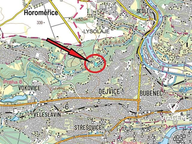 Investiční pozemek 5 373 m², Praha 6