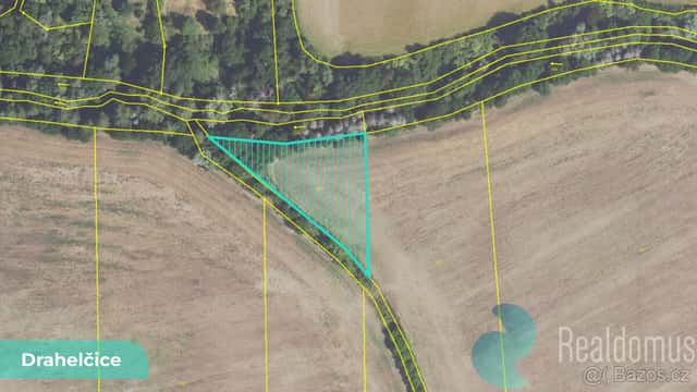 Orná půda 2 891 m² – Drahelčice, okres Praha-západ (LV 772), okres Praha-západ