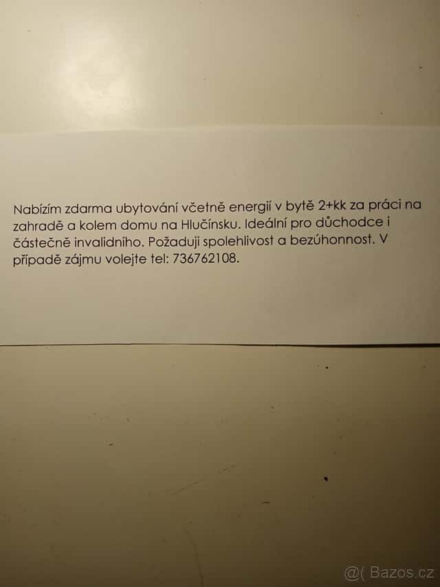 Ubytování, okres Opava