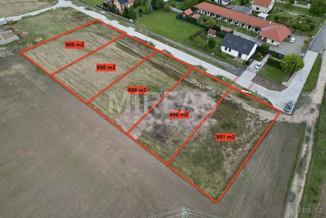 Hořátev, prodej stavebního pozemku 991 m2, okr. Nymburk., okres Nymburk