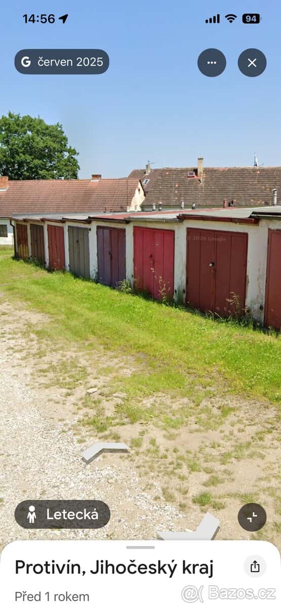 Pronájem garáže Protivín, okres Písek