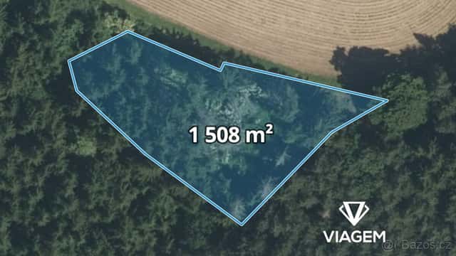 Les 1 508 m², okres Písek