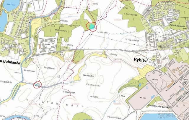 Prodám pozemky na k.ú. Černá u Bohdanče, okres Pardubice