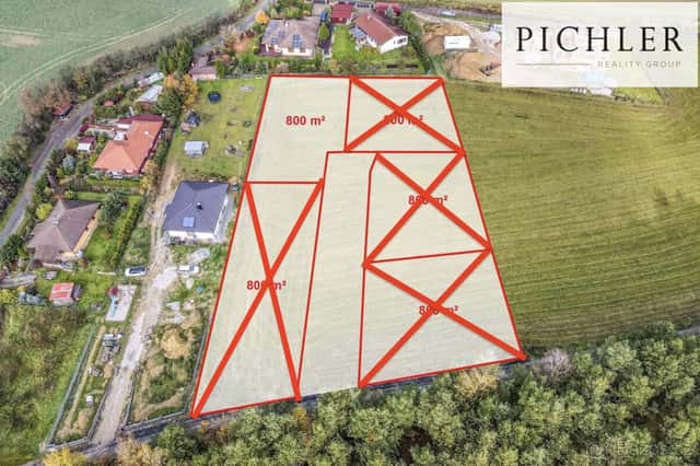 Prodej pozemku k bydlení, 801 m², Hromnice, okres Plzeň-sever