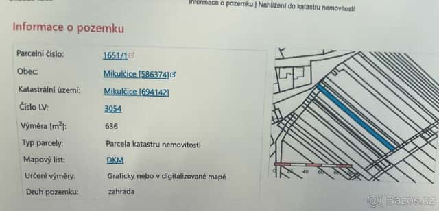 Zahrada Mikulčice, okres Hodonín
