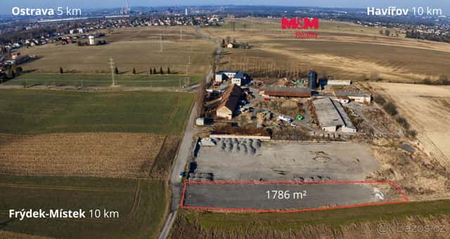 Pronájem provozní plochy, 1786 m², Vratimov, ul. Na Příčnici, okres Ostrava-město