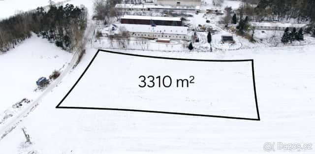 Prodej stavebního pozemku 3310 m2, Řečice u Humpolce, okres Pelhřimov