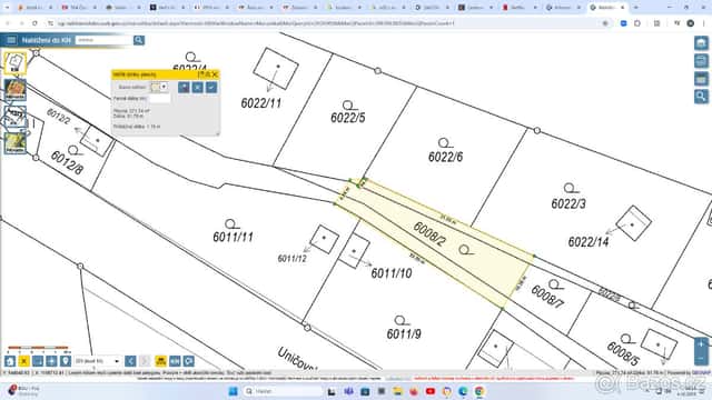 pronájem zahrady 300 m2 ve Šternberku, okres Olomouc