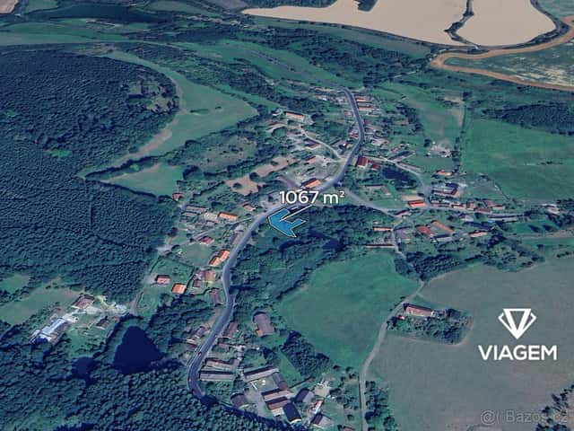 Zahrada 1 067 m², okres Plzeň-jih