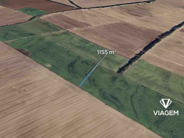 Pole 1 155 m², okres Hodonín
