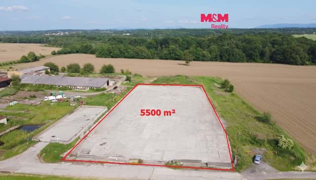 Pronájem komerčního pozemku, 5517 m², Vratimov, okres Ostrava-město