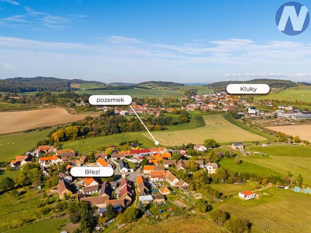 Prodej, stavební pozemek 1 877 m² – Kluky u Písku (osada Bře, okres Písek