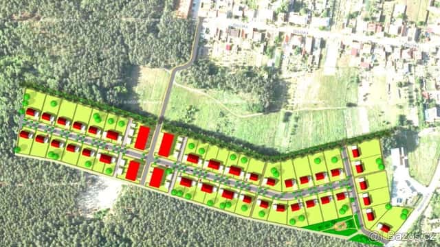 Vracov,Olšíčka,pozemek 16a,garáže,vybavenost,atd., okres Hodonín