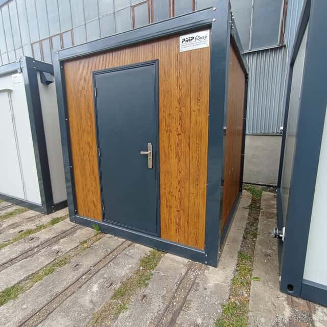 Strážní kontejner PMP-K o rozměru 2,4x2,4m, okres Vyškov