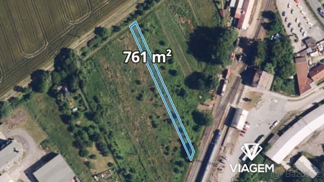 Zahrada 761 m², okres Olomouc