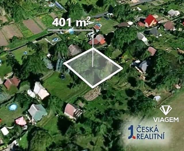 Zahrada 495 m², okres Louny